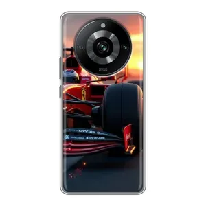 Чехол Формула1 на Realme 11 Pro (Макларен на закате)