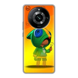 Чехол для Realme 11 Pro Бравл Старс (VPrint) (Хлопчик Леон)