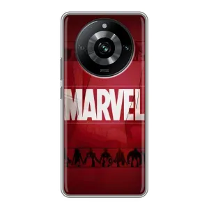 Чехол МАРВЕЛ для Реалми 11 Про (AlphaPrint) (MARVEL)