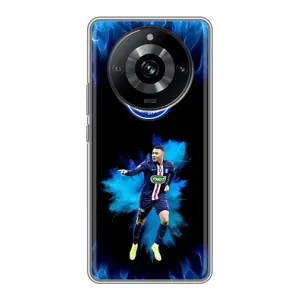 Чехлы Килиан Мбаппе для Realme 11 Pro (Мбаппе в огне)