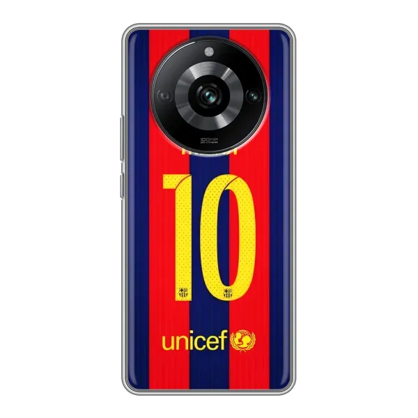 Чохол з принтом «Messi Barca 10» для Realme 11 Pro