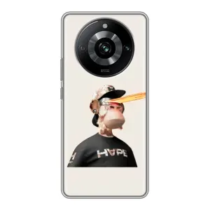 Чохли з Мавпами NFT для Realme 11 Pro (AlphaPrint) (мавпа NFT в окулярах)