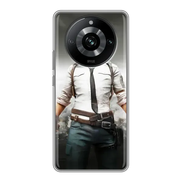 Чохол з принтом «Пабг мен» для Realme 11 Pro