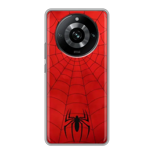 Чехол с принтом «Паук (Марвел)» для Realme 11 Pro