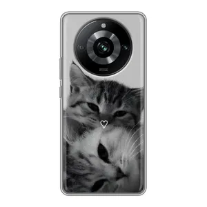 Чохол з малюнком кіт на Realme 11 Pro (Пара котів)