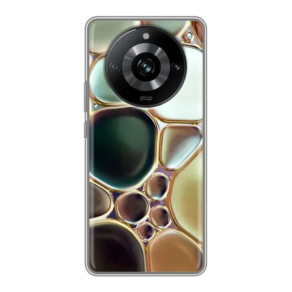 Чохол з принтом «Радужний Мрамор» для Realme 11 Pro