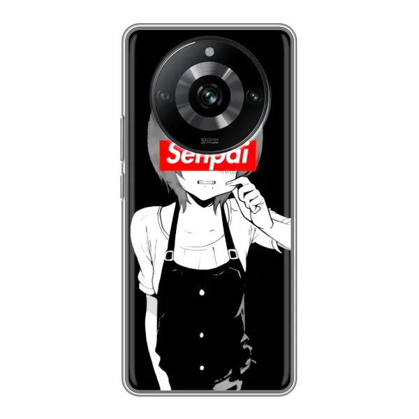 Чехол с принтом «Senpai» для Realme 11 Pro