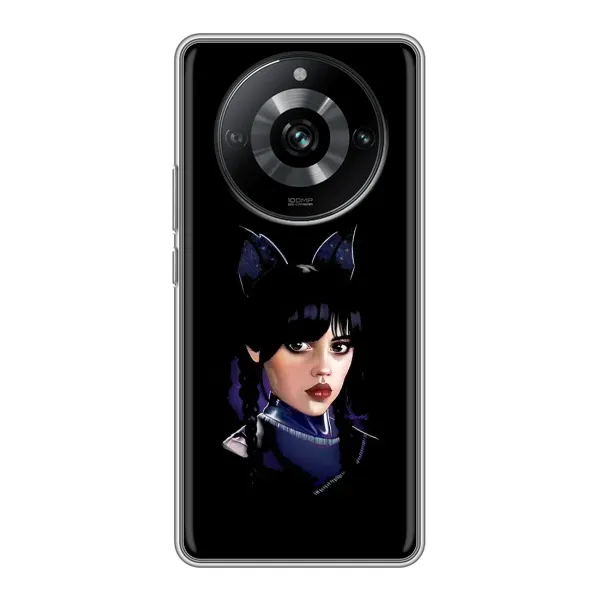 Чехол с принтом «серьезная Уэнздей» для Realme 11 Pro