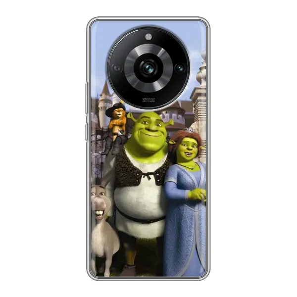 Чехол с принтом «Сказочные герои Шрека» для Realme 11 Pro Чехол с принтом «Сказочные герои Шрека» для Realme 11 Pro