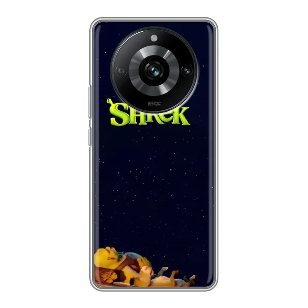 Чехол с принтом «Отдыхающий Шрек» для Realme 11 Pro Чехол с принтом «Отдыхающий Шрек» для Realme 11 Pro
