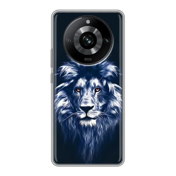 Чохол з принтом «Синій Лев» для Realme 11 Pro