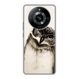 Чохол з пташками на Realme 11 Pro (VPrint) (Сова)