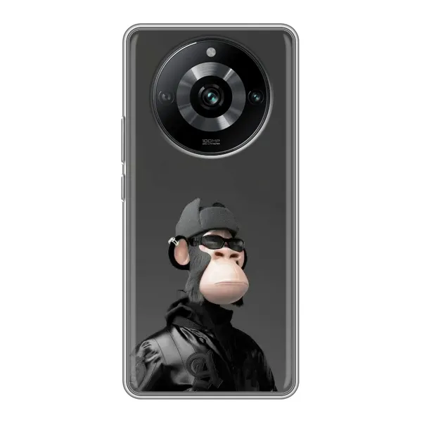 Чохол з принтом «стильна мавпа NFT» для Realme 11 Pro