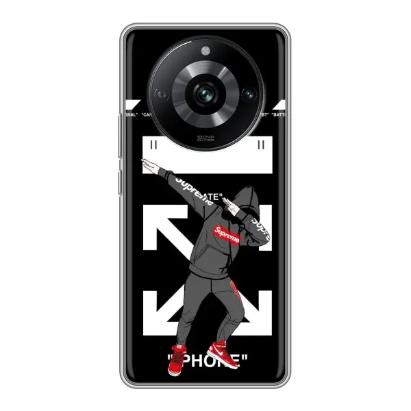 Чехол с принтом «Суприм» для Realme 11 Pro