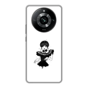 Чехлы Венсдей на Realme 11 Pro Уэнсдей (AlphaPrint) (танец Уэнздей)