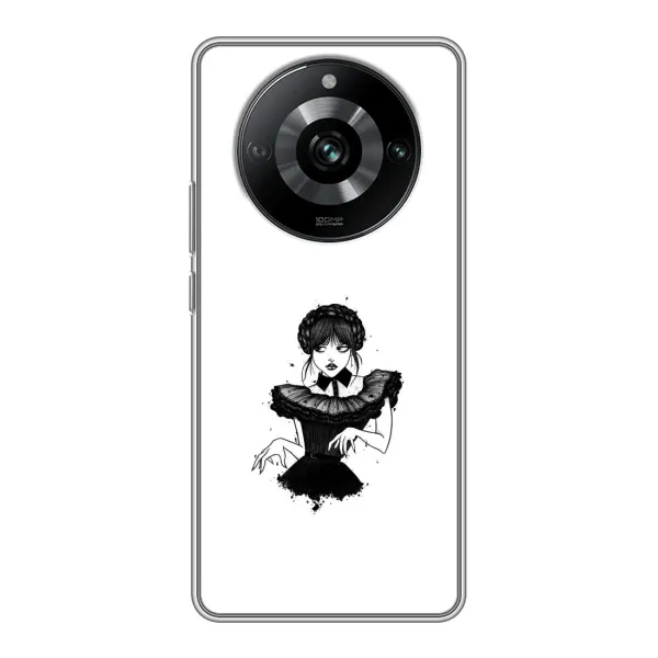 Чехол с принтом «танец Уэнздей» для Realme 11 Pro