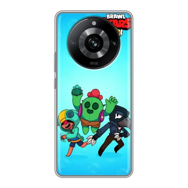 Чехол с принтом «Трио героев» для Realme 11 Pro