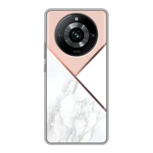 Мраморний чехол на Realme 11 Pro (VPrint) (Тройний мрамор)