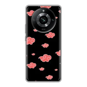 Чехлы Персонажи Аниме Наруто для Realme 11 Pro (AlphaPrint) (Тучки Аниме)