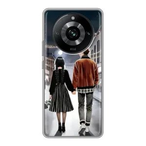 Чехол с дизайном Венздей 2 на Realme 11 Pro (Уэнздей и Тайлер)