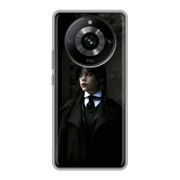 Чехол с принтом «Темный стиль Уэнздей» для Realme 11 Pro Чехол с принтом «Темный стиль Уэнздей» для Realme 11 Pro