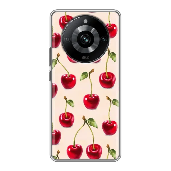 Чехол с принтом «Вишня» для Realme 11 Pro
