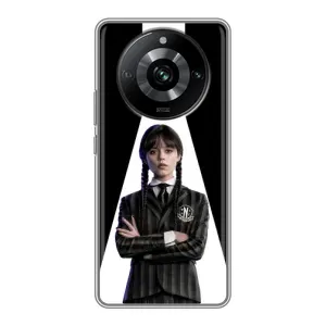 Чехлы Венсдей на Realme 11 Pro Уэнсдей (AlphaPrint) (W-Wednesday)