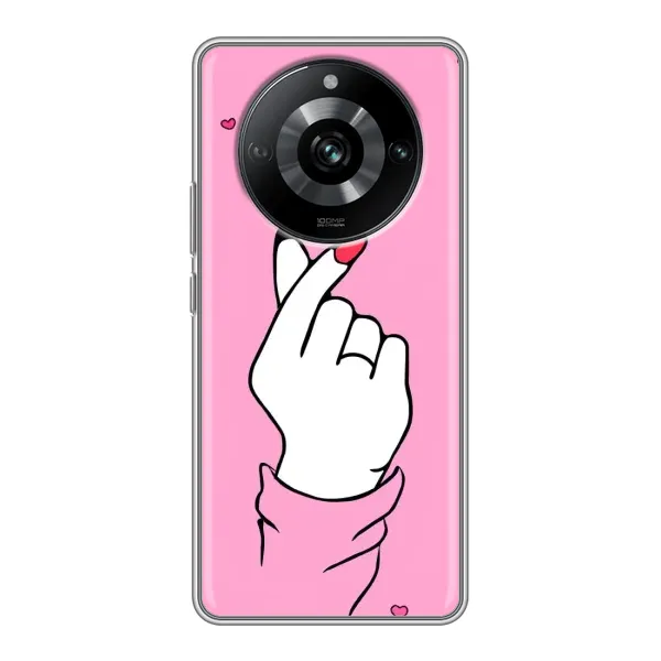 Чехол с принтом «Знак Love» для Realme 11 Pro