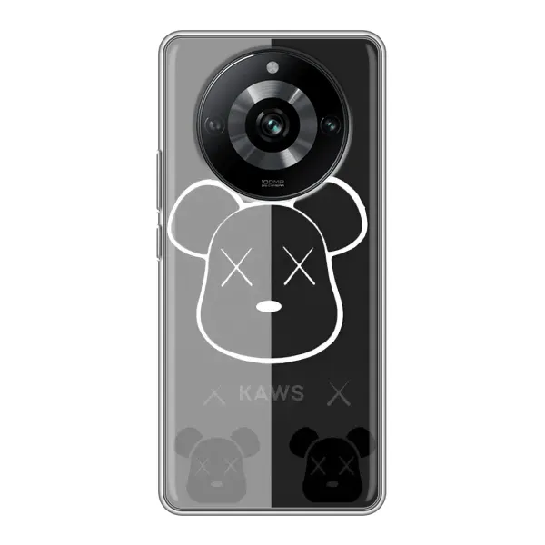 Чехол с принтом «БеарБрик глаза» для Realme 11