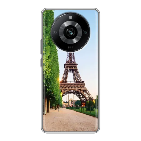 Чехол с принтом «Дорога в Париж» для Realme 11 Чехол с принтом «Дорога в Париж» для Realme 11
