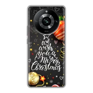 Рождественские Чехлы для Realme 11 (VPrint) (Елочка)