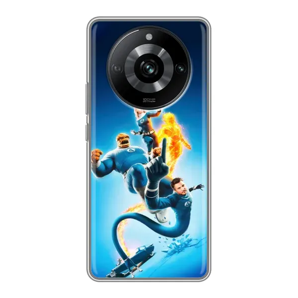 Чохол з принтом «Герої Фантастична Четвірка» для Realme 11
