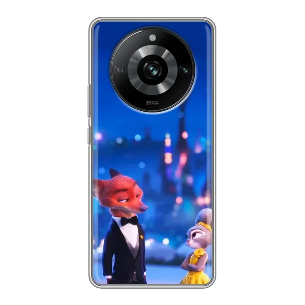Чехол с принтом «Романтический вечер Зверополис» для Realme 11 Чехол с принтом «Романтический вечер Зверополис» для Realme 11