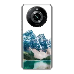 Силиконовый чехол с КАРТИНКАМИ лето для Realme 11 (AlphaPrint) (Гори)