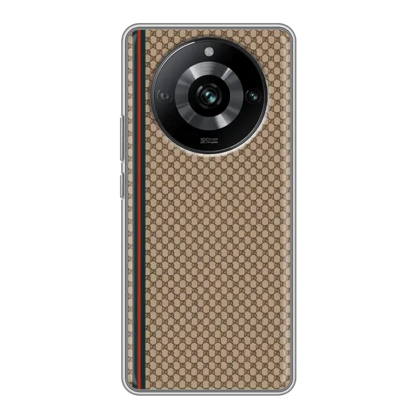 Чехол с принтом «Гуччи полоса» для Realme 11