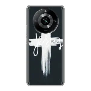 Чехол для Realme 11 (AlphaPrint) - (Христианские) (Иисус)