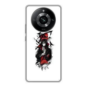 Чехлы на тему: Итачи Учиха для Realme 11 (AlphaPrint) (Итачи с атрибутами)