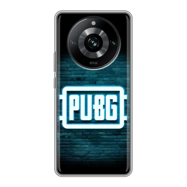 Чехол с принтом «Лого PUBG» для Realme 11 Чехол с принтом «Лого PUBG» для Realme 11