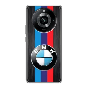 Чехол для Реалми 11 - с принтом БМВ (AlphaPrint) (Лого BMW)