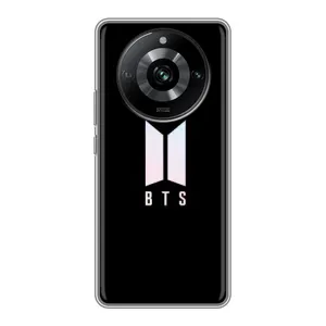 Чехлы BTS для Realme 11 (AlphaPrint) (Лого BTS)