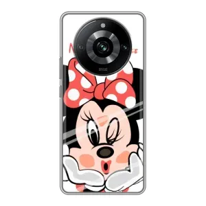 Эксклюзивный чехол для Realme 11 (AlphaPrint - Мультяшные) (Маус Минни)