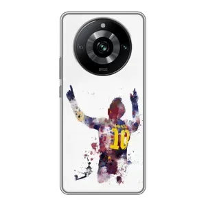 Чехлы Месси для Realme 11 (AlphaPrint) (Messi Barca)