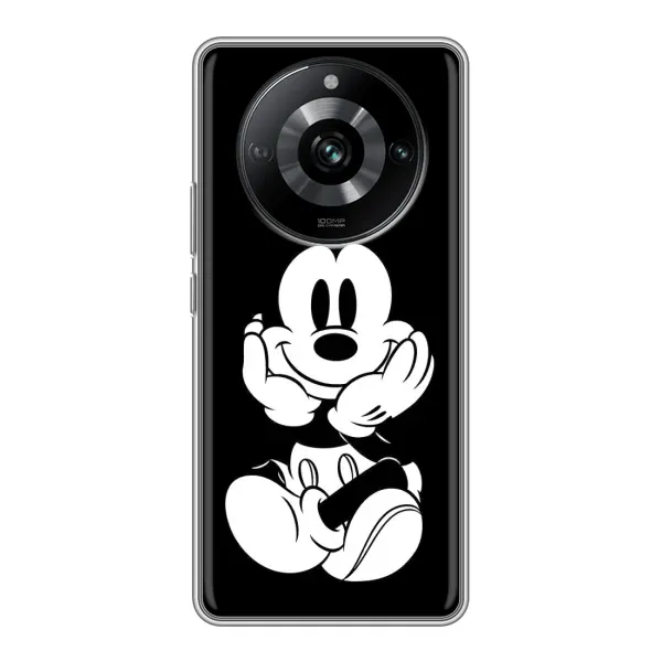 Чехол с принтом «Микки на черном» для Realme 11
