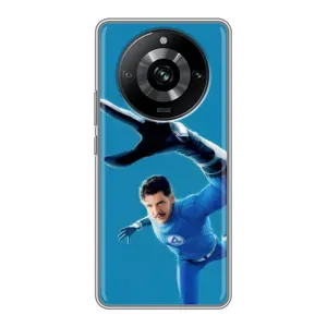 Чохол з принтом Фантастична четвірка для Realme 11 (Містер Фантастік супергерой)