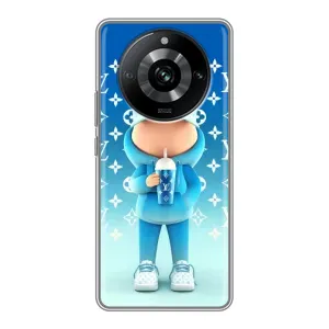 Крутые Чехлы Луи Виттон для Realme 11 (AlphaPrint) (Парень LV)