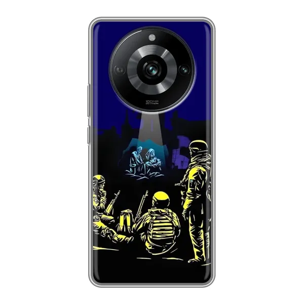 Чехол с принтом «Рождество в Украине» для Realme 11