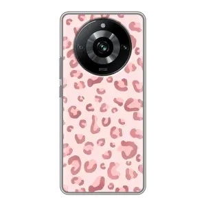 Чохол з розовим принтом для Realme 11 (Рожевий леопард)