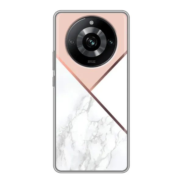 Чехол с принтом «Тройной мрамор» для Realme 11