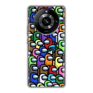 Чехол Амонг Ас для Realme 11 (AlphaPrint) (Убит)
