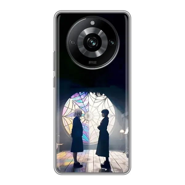 Чехол с принтом «Уэнздей и Инид» для Realme 11 Чехол с принтом «Уэнздей и Инид» для Realme 11